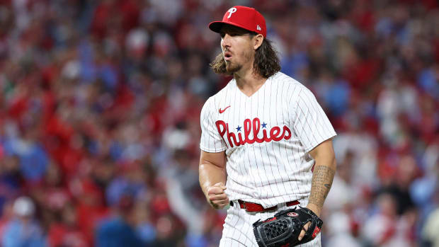Former Philadelphia Phillies pitcher Michael Lorenzen